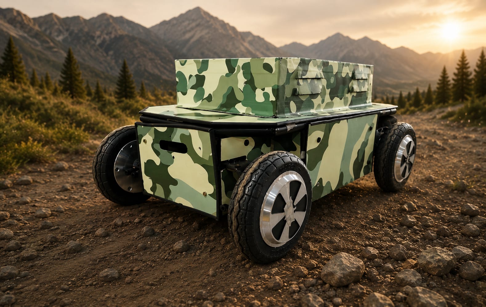 Outdoor Autonomous Navigation Framework for UGV
